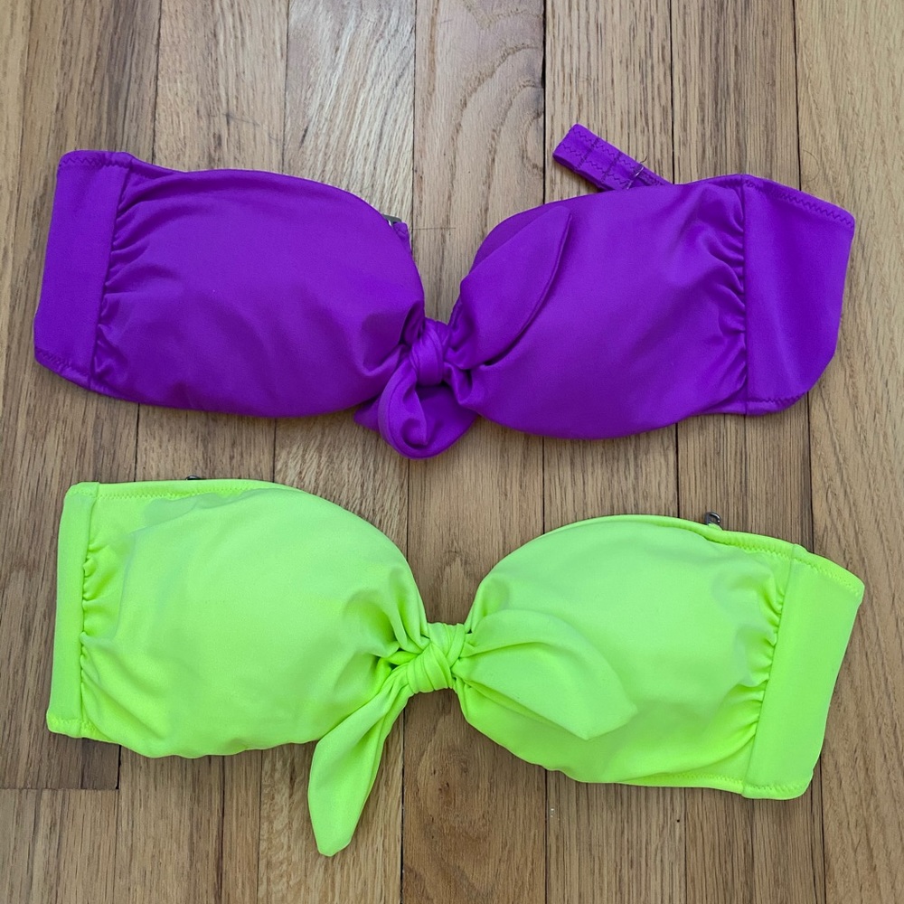 Victoria’s Secret bikini bandeau tops